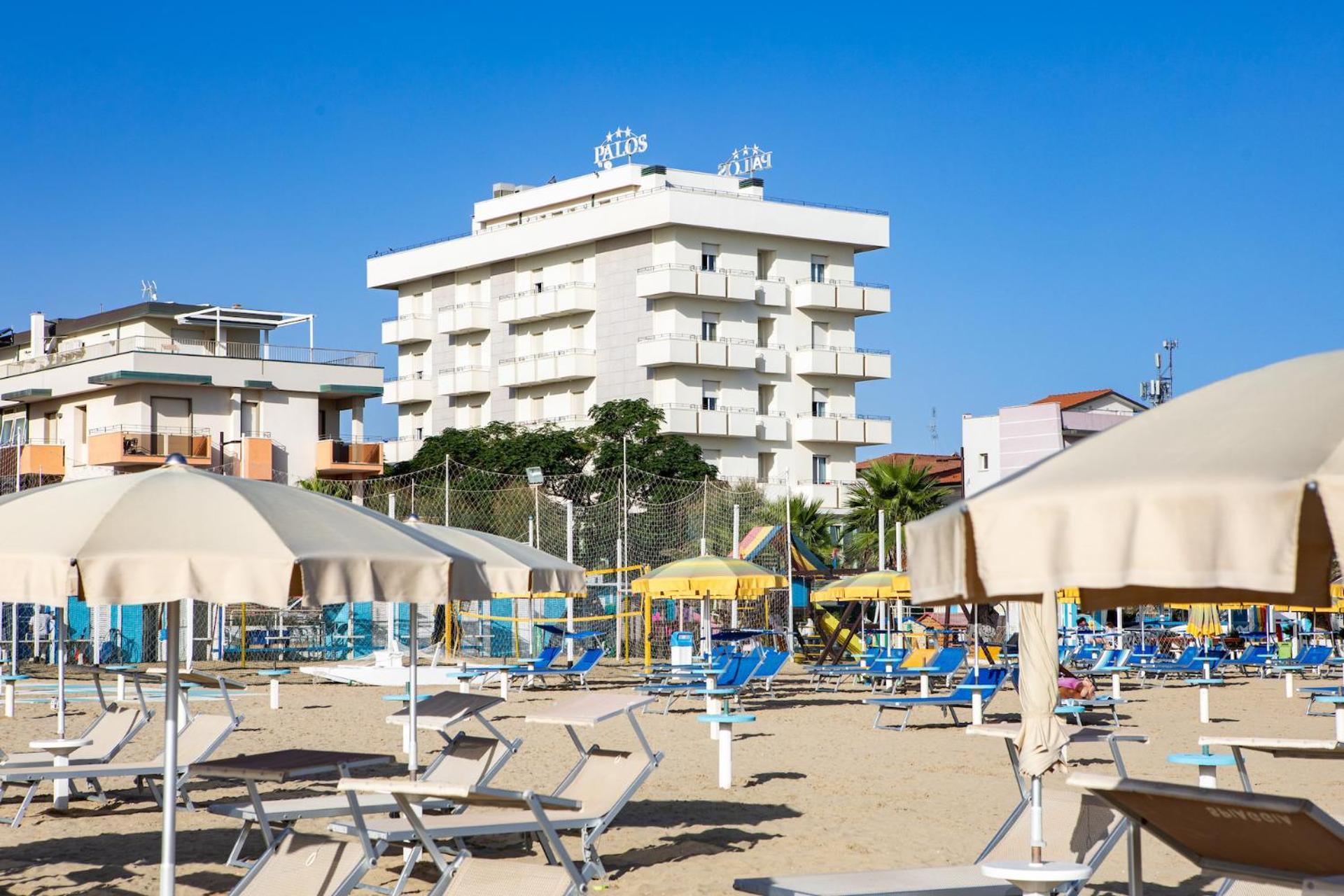 Hotel Palos Rimini Bagian luar foto